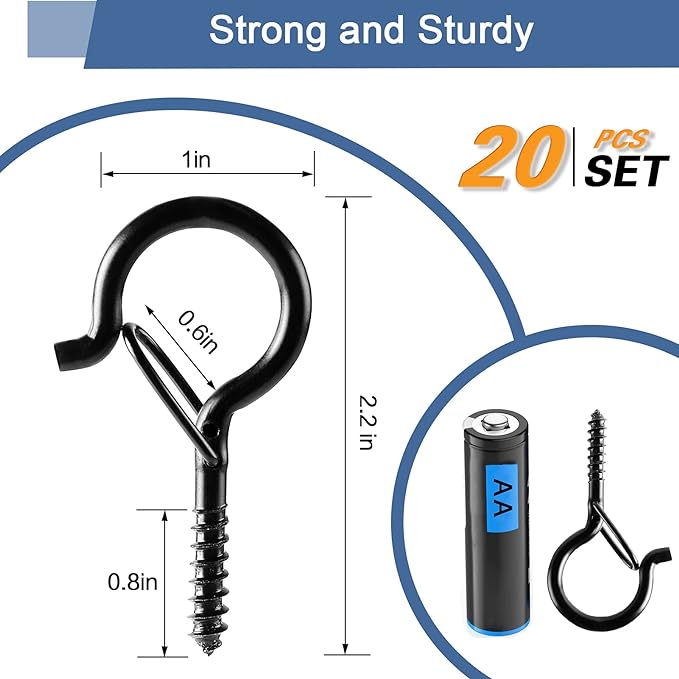 ADIIL 20 PCS Q Hanger Hooks - Image 6