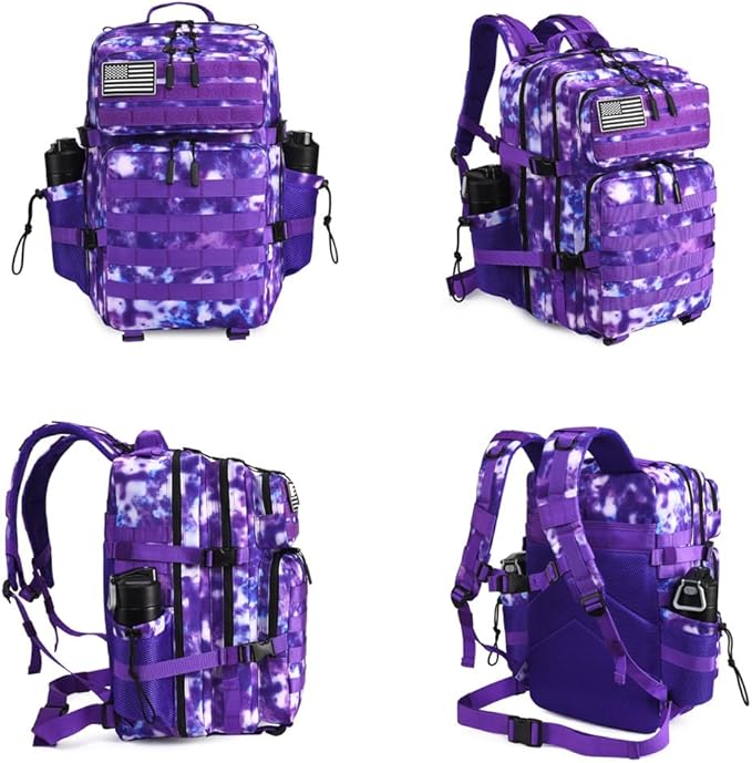 45L Tactical Backpack for Men Women, Military Assault Pack - Image 4