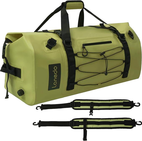80L Dry Bag Large Waterproof Bag Roll-Top Heavy Duty Fishing Duffel Bag by Lanedo