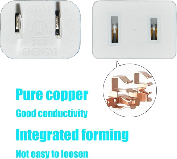 Brown Extension Cord 15FT Flat Extension Cord - Image 4