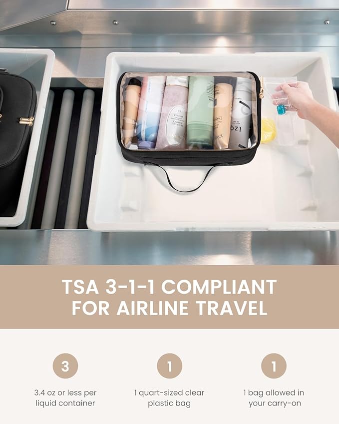 LOVEVOOK 50L Travel Backpack for Women Men, TSA Personal Item Travel Bag Fits - Image 8