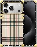 for iPhone 17 Pro Max Case Luxury Golden Decoration by Unknown