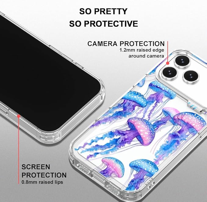 MOSNOVO for iPhone 17 Pro Max Case, Shockproof Military-Grade Protection 6.6ft - Image 4
