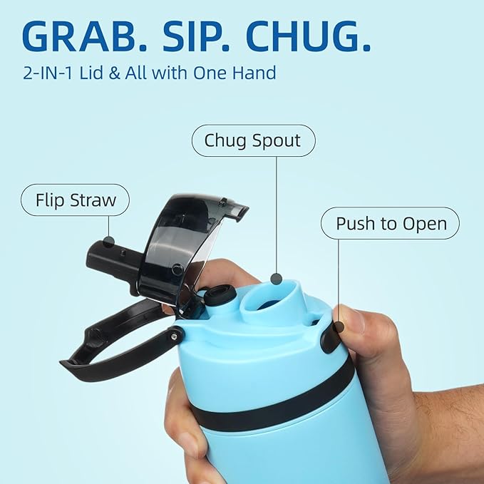 BJPKPK 17oz Insulated Water Bottle - Image 2