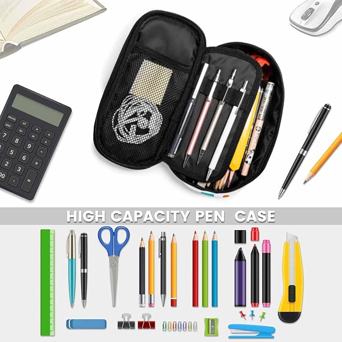 Retro Robots Pencil Case Mecha Deformation Cartoon Game Pencil Bag Pouch Box - Image 4