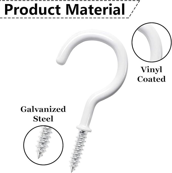 20 Pcs Ceiling Hooks for Hanging Plants - Image 9