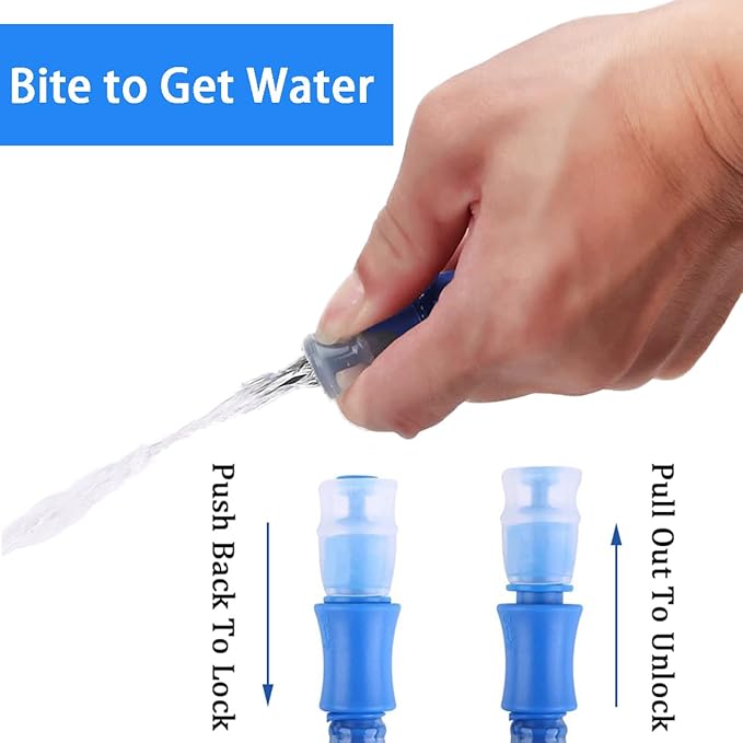 HEIKLN Hydration Bladder 1.5L-2L-2.5L-3L, Leak Proof Water Reservoir, BPA Free - Image 3