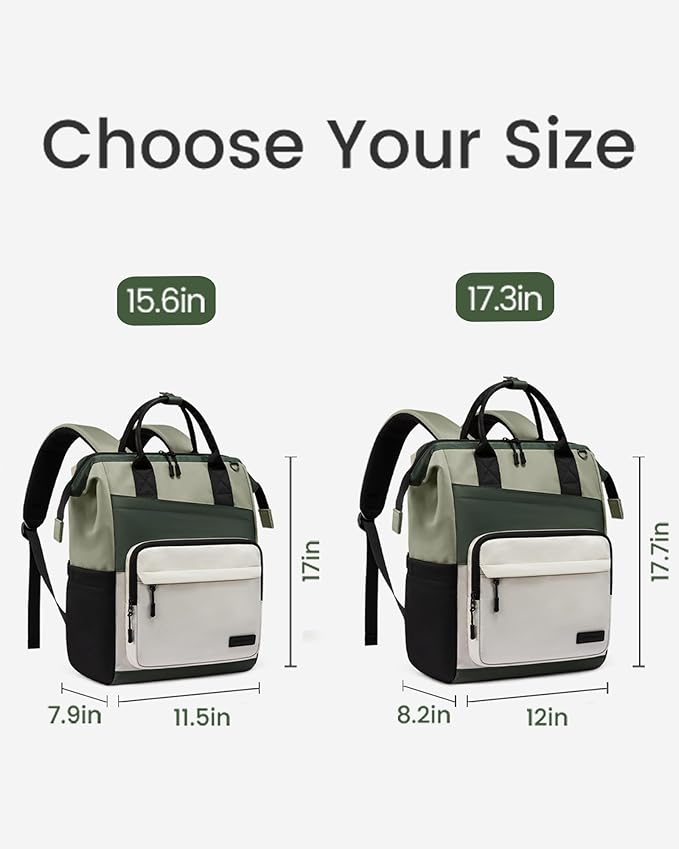 LOVEVOOK Laptop Backpack for Women, 15.6 Inch Travel Backpack for Work College - Image 8