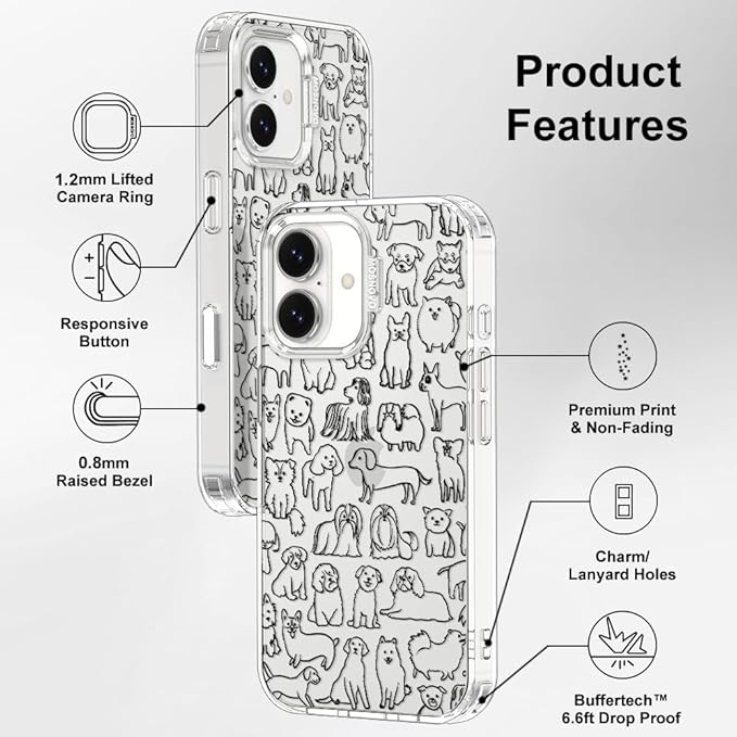 MOSNOVO for iPhone 17 Case | Military Grade 6.6ft Drop Tested | Camera Control - Image 7