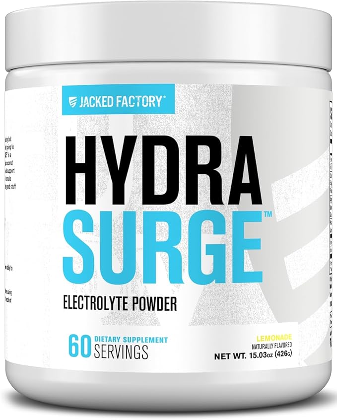 Jacked Factory HYDRASURGE Electrolyte Powder by JackedFactory