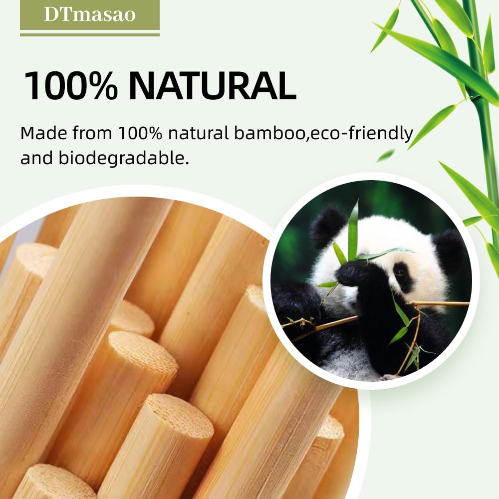 1/2 x 36 Inch 25 PCS Dowel Rods Wood Sticks Wooden Dowel Rods - Unfinished Bamboo Sticks - for Crafts and DIYers