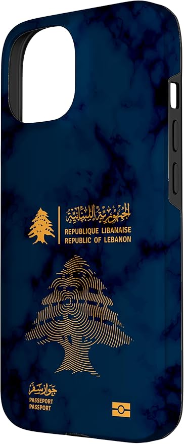 Lebanon, Lebanon Passport, Lebanon Flag, Lebanon map. Case - Image 2