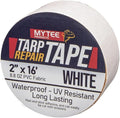 Mytee Products 2" x16' White Vinyl Tarp Repair Tape Kit – Heavy Duty 8.8oz Peel by MyteeProducts
