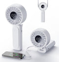 Peiyuu Handheld Portable Fan, 4000mAh USB Rechargeable Personal Fan, 180° by Peiyuu