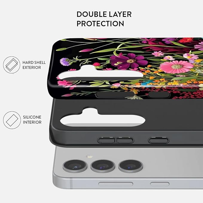 Compatible for Samsung Galaxy S24 Ultra 5G Case, Dual Layer Heavy Duty 2 in 1 - Image 2