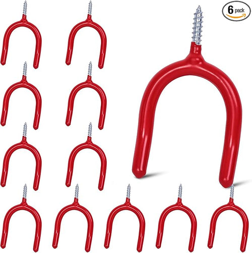 12 Pack Garage Storage System Steel U Hooks by LianRippleLian