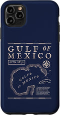 Gulf of Mexico 1672 Historic Map Case by Unknown