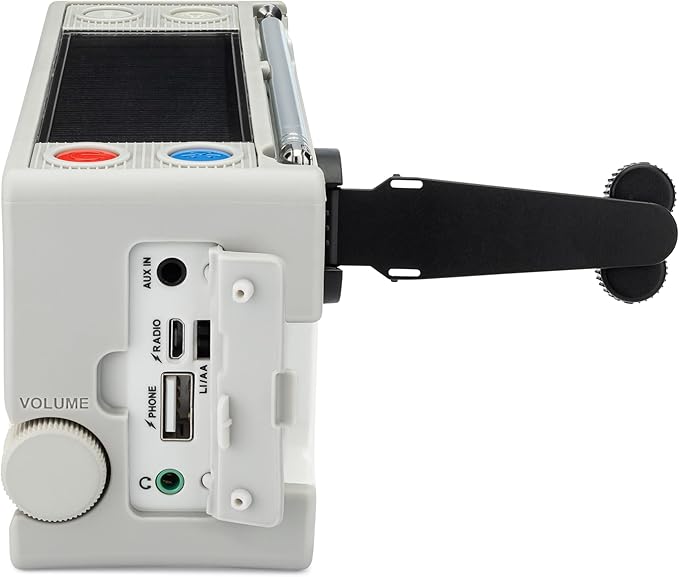C. Crane CCRadio Solar with Bluetooth Receiving, Emergency Crank NOAA Weather - Image 7