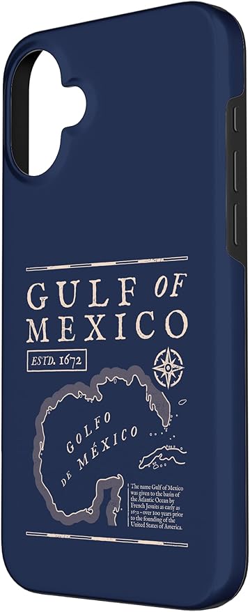Gulf of Mexico 1672 Historic Map Case - Image 2