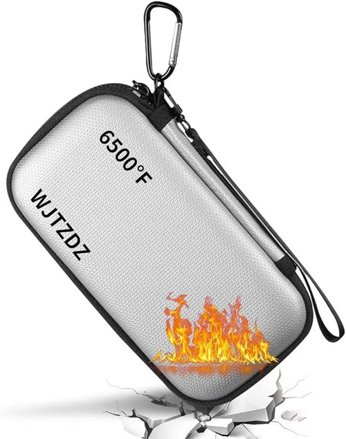 6500°F Hard Fire-Resistant Power Bank Case, Waterproof Electronic Organizer by Unknown