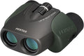 Pentax UP 8-16x21 Green Binoculars Fully-Multi Coating Zoom Tripod Socket by RicohImaging