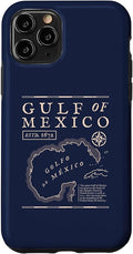 Gulf of Mexico 1672 Historic Map Case by Unknown