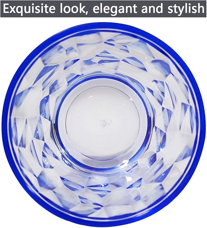 10 Oz Unbreakable Tritan Drinking Glasses Shatterproof Acrylic Glasses - Image 6