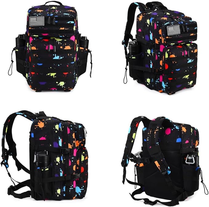 45L Tactical Backpack for Men Women, Military Assault Pack - Image 4