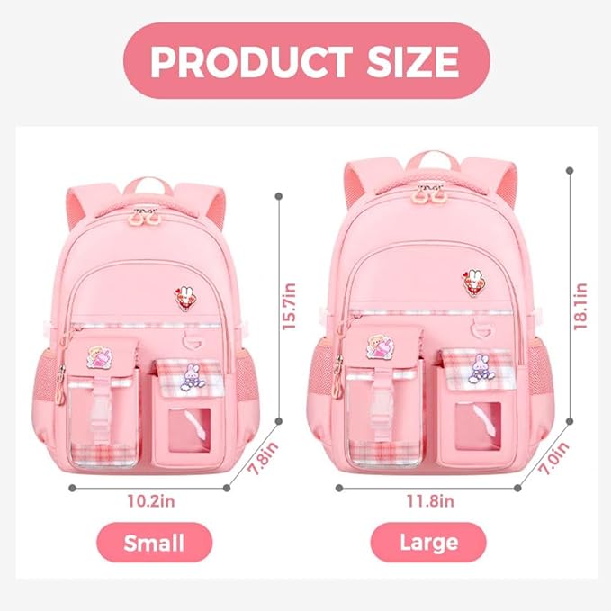 Cute Backpack for Teen Girls Kids Kawaii Bookbag Large School Back Packs - Image 2