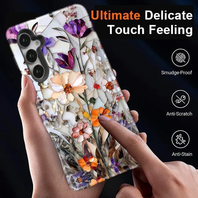 Compatible for Samsung Galaxy A36 5G Case, Dual Layer Heavy Duty 2 in 1 - Image 7