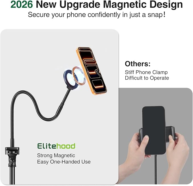 elitehood Magnetic iPhone Tripod Stand - Image 2