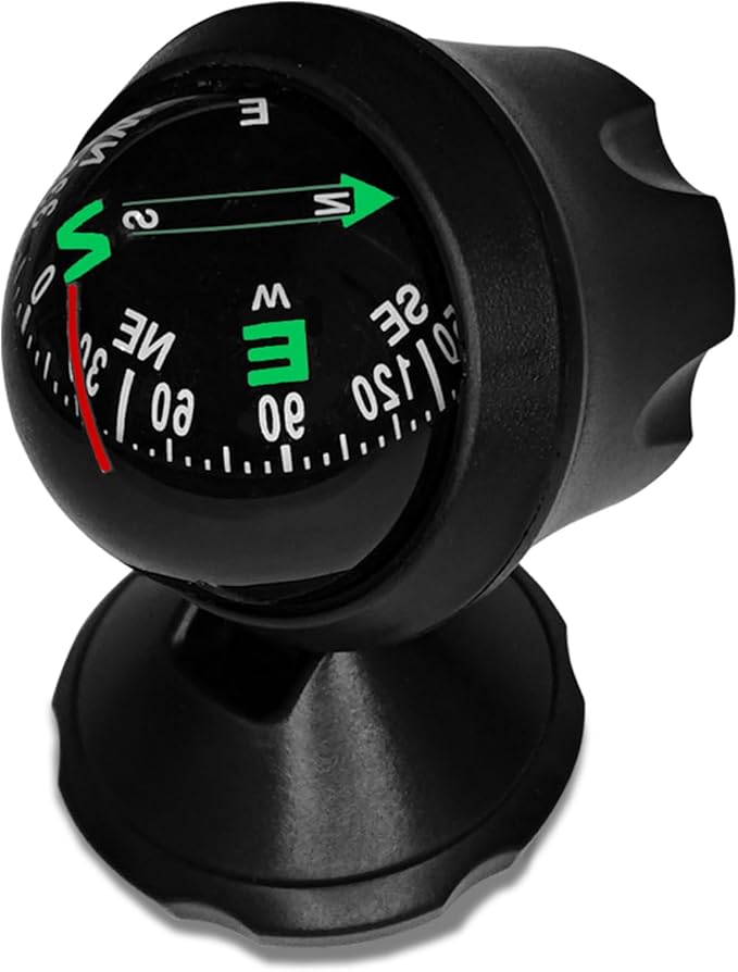 Compass for Car, Automotive Dashboard Accessories Car Compass Ball by UZZH