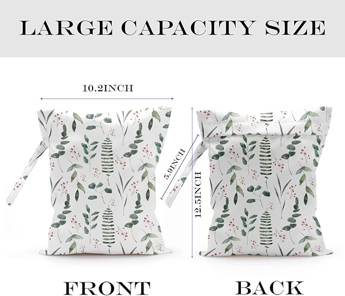 2 Pcs Wet Bag, Wet Dry Bag, Wet Bag - Image 3