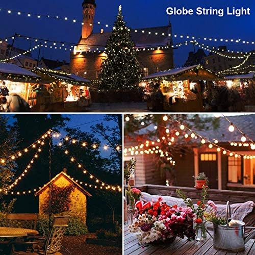 SUNTHIN Globe Outdoor String Lights, 27FT Patio Lights - Image 7
