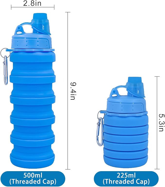 Collapsible Water Bottles Travel water bottle Sports Portable Sport Water - Image 8