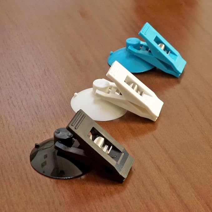 Multi Purpose Suction Cup Clips, Car Sunshade Cloth Fixing Clip, Refrigerator - Image 5