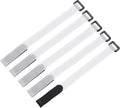 MECCANIXITY 5Pcs Reusable Battery Tie Down Straps, 0.8x12" White Nylon by MECCANIXITY