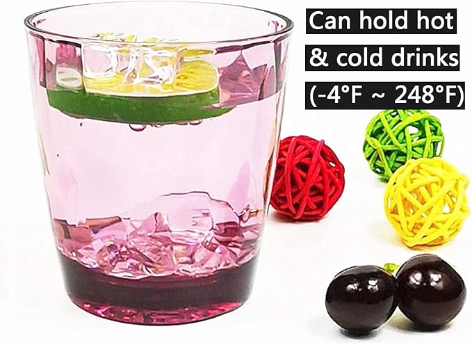 10 Oz Unbreakable Tritan Drinking Glasses Shatterproof Acrylic Glasses - Image 9