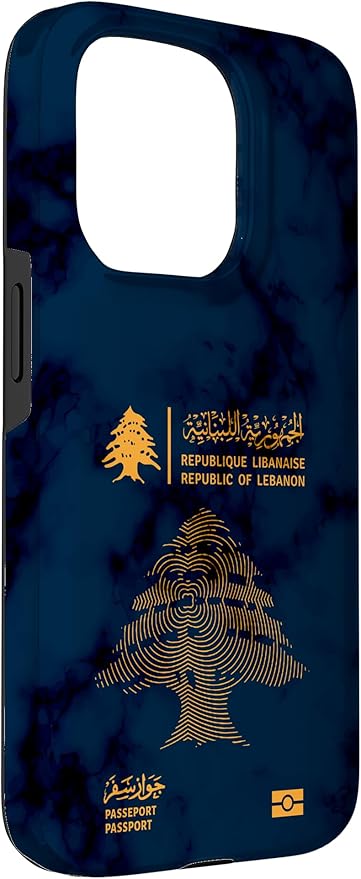 Lebanon, Lebanon Passport, Lebanon Flag, Lebanon map. Case - Image 3