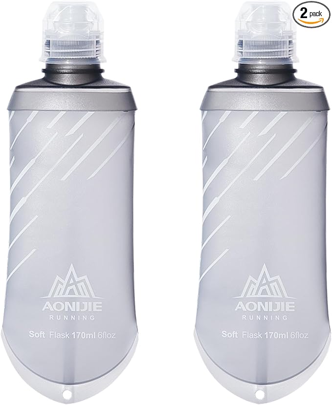 TRIWONDER Water Bottles TPU Soft Flasks Collapsible Running Flasks by TRIWONDER