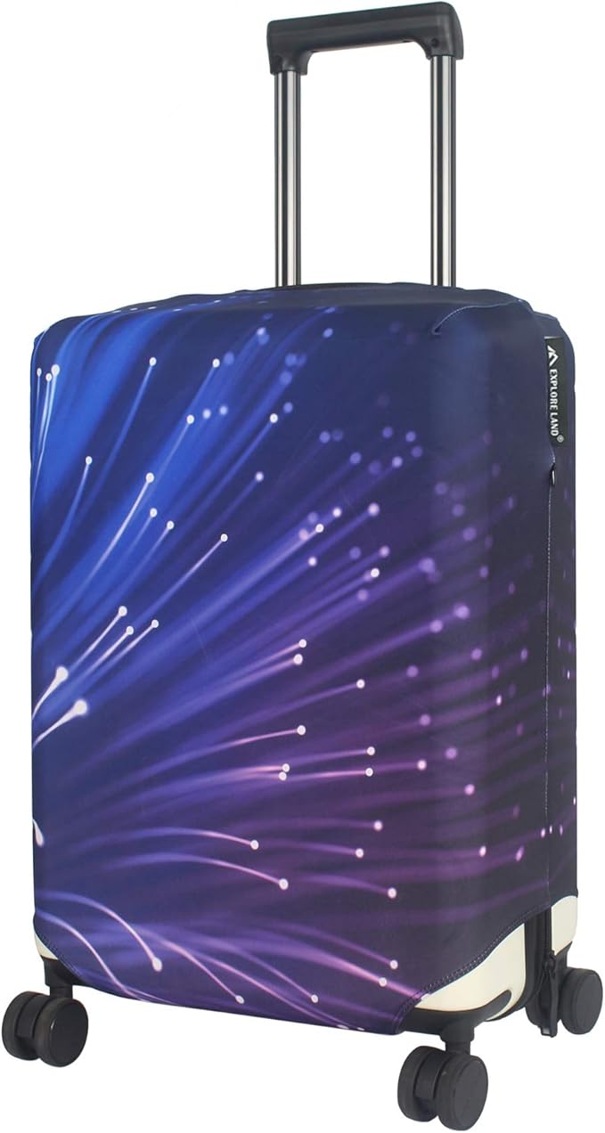 Explore Land Travel Luggage Cover Suitcase Protector Fits 27-30 Inch Case - Image 8