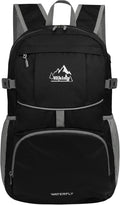WATERFLY Hiking Packable Daypack Backpack: 35L Ultra Lightweight Day Pack by Waterfly
