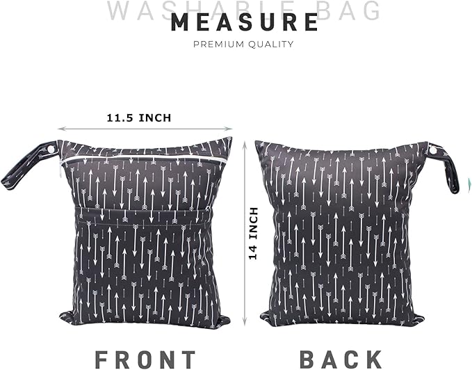 Wet Dry Bag Waterproof Reusable Wet Bag - Image 2