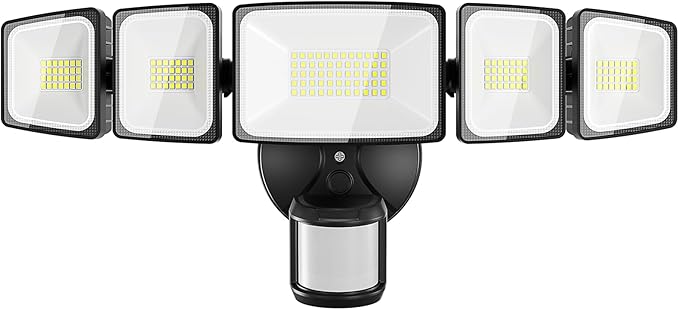 Onforu 150W 15000LM LED Security Lights Motion Sensor Outdoor, Dusk to Dawn by Onforu