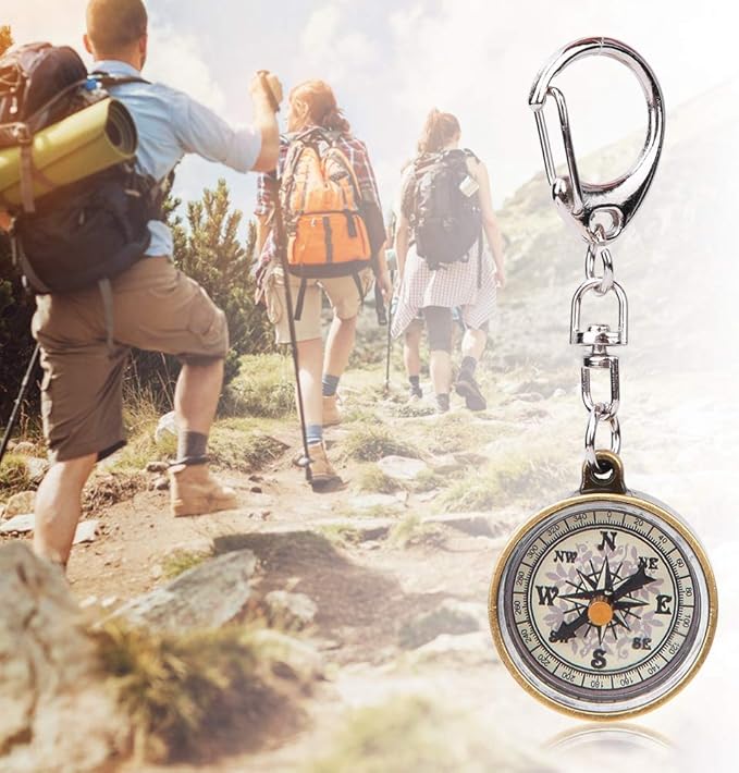 Pocket 2Pcs Outdoor Keychain Keychain - Image 7
