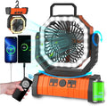 ADUST Camping Fan - 20000mAh Battery Powered Fan Battery Operated Rechargeable by ADUST