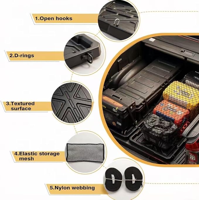 Truck Bed Slide Out Cargo Tray, Sliding Truck Organizers and Storage Tray - Image 5