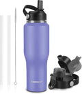 ABOTOCUP 32oz Black Water Bottle Stainless Steel, Keep Cold 24H&Hot 12H by ABOTOCUP