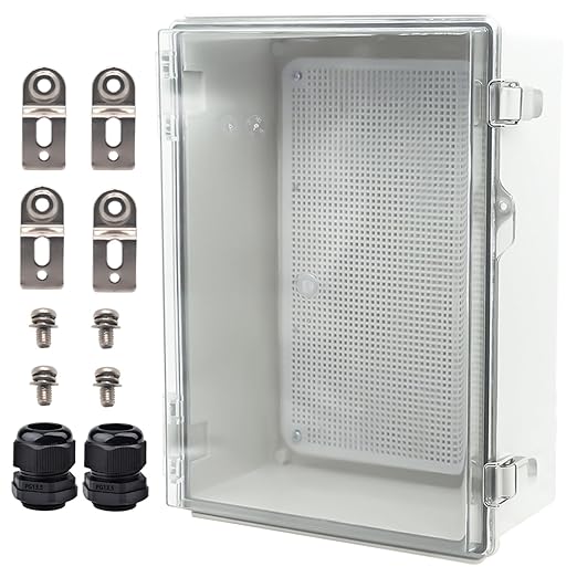 Outdoor Waterproof Electrical Box Junction Box Weatherproof IP67 ABS Plastic by YETLEBOX