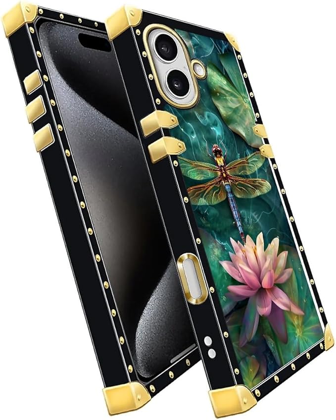 for iPhone 17 Case Luxury Golden Decoration - Image 3